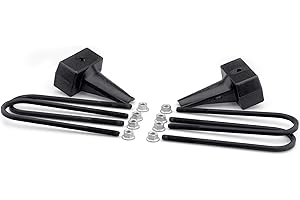 Readylift 66-2094 4" Rear Block Kit - Ford Super Duty (1-pc Drive Shaft Only) 1999-2010, silver