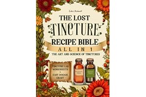 The Lost Tincture Recipe Bible [All in 1]: A-Z Collection to DIY Herbal Remedies for Common Ailments. With Cold Extraction, Maceration Tips, and Dosages for Popular & Blended Herbs
