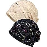 Qunson Women's Baggy Slouchy Beanie Chemo Hat Cap Scarf