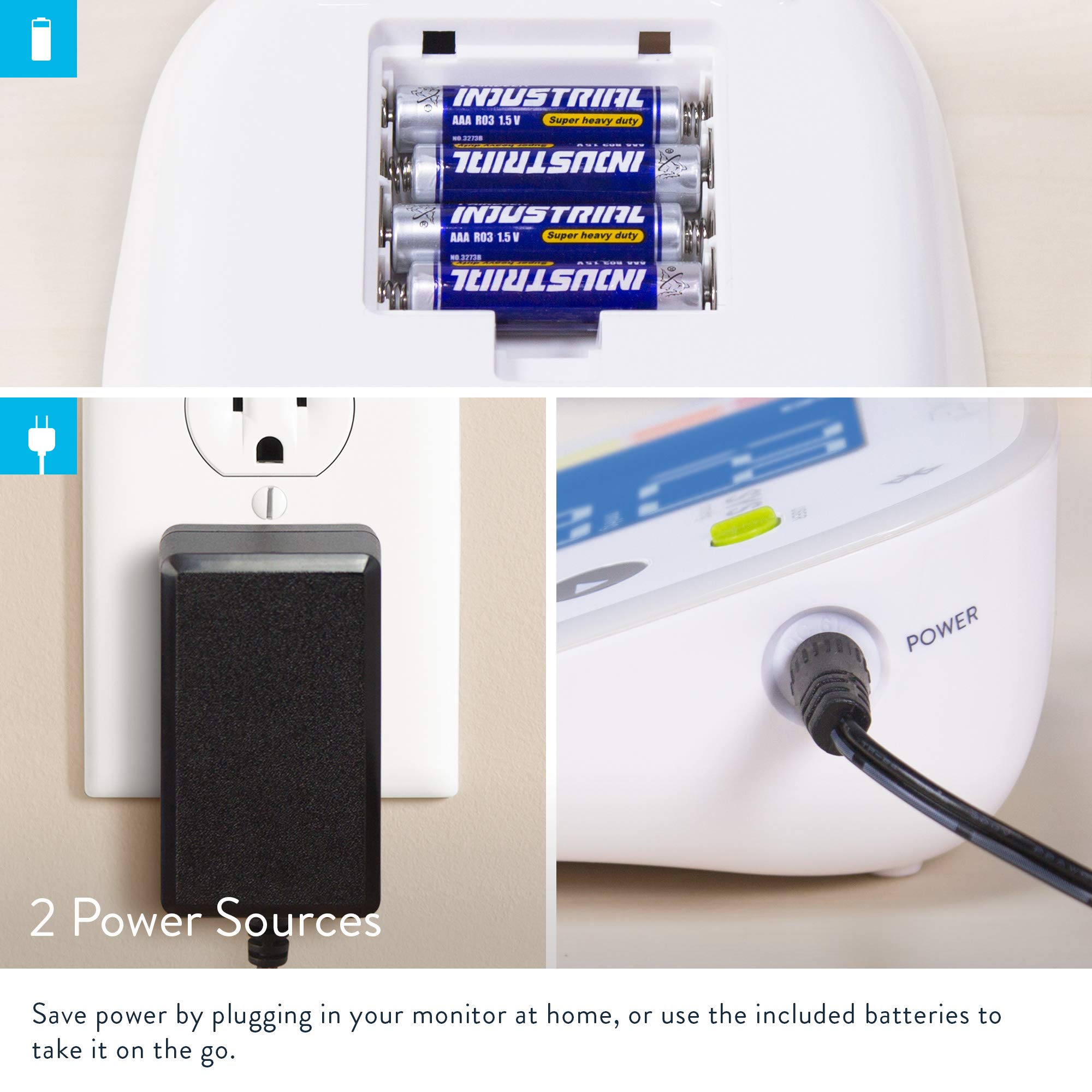 Greater Goods Bluetooth Blood Pressure Monitor Cuff, Smartphone