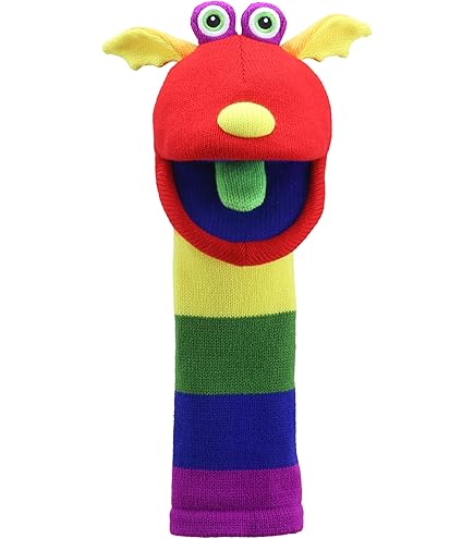 Amazon.com: The Puppet Company - ECO Knitted Puppets - Sammy Hand