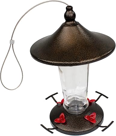 Amazon Com Wildbird Care Hummingbird Feeder 13 Ounce Copper
