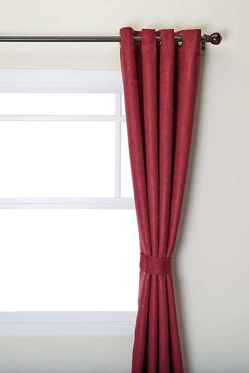 Buy Best Home Fashion Thermal Insulated Faux Suede Blackout