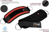 EVO Fitness Pair Ankle Straps Neoprene Cable Machine Attachments view 6