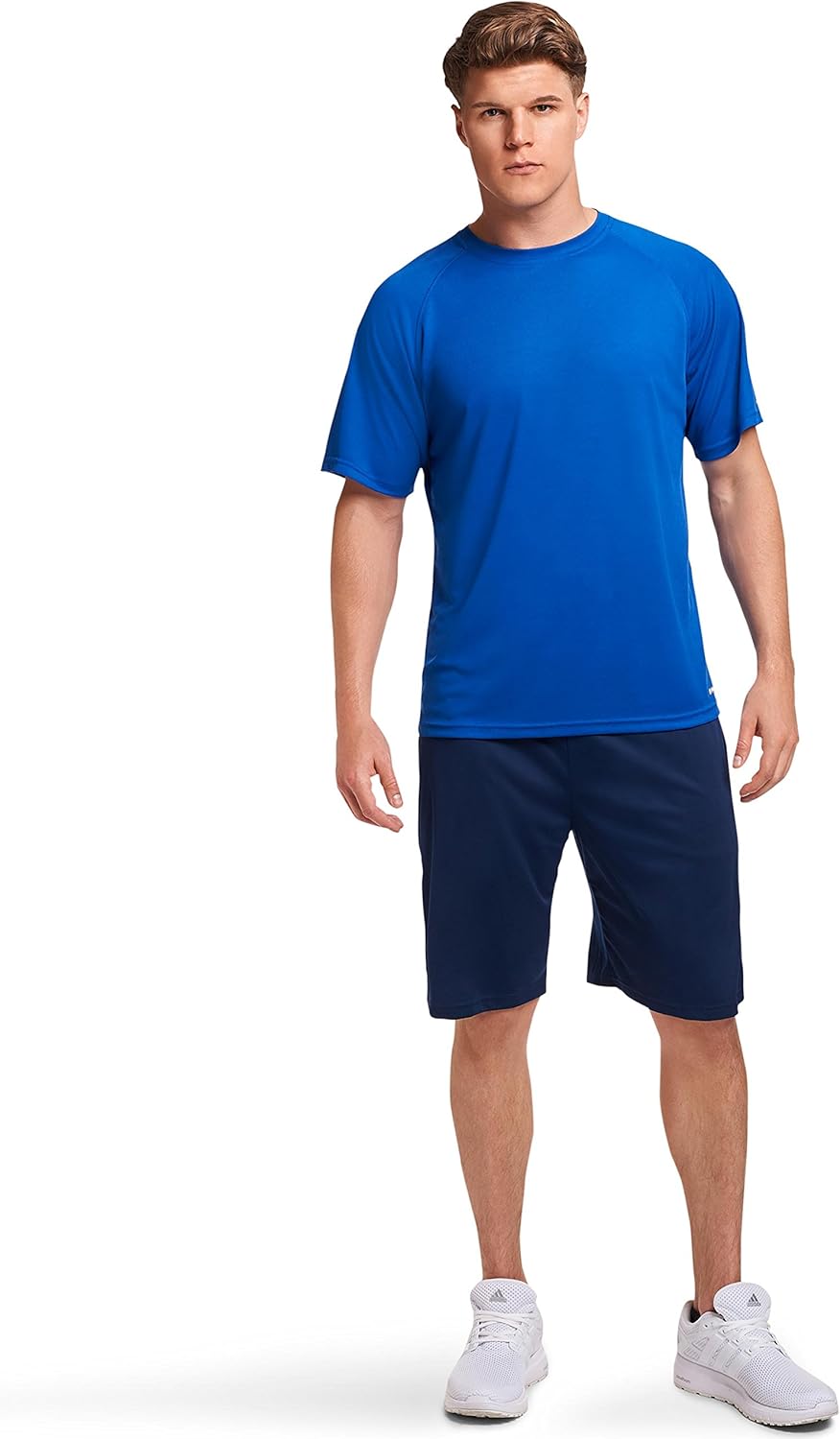 Russell Athletic Men's Dri-Power Performance Mesh T-Shirt: Clothing