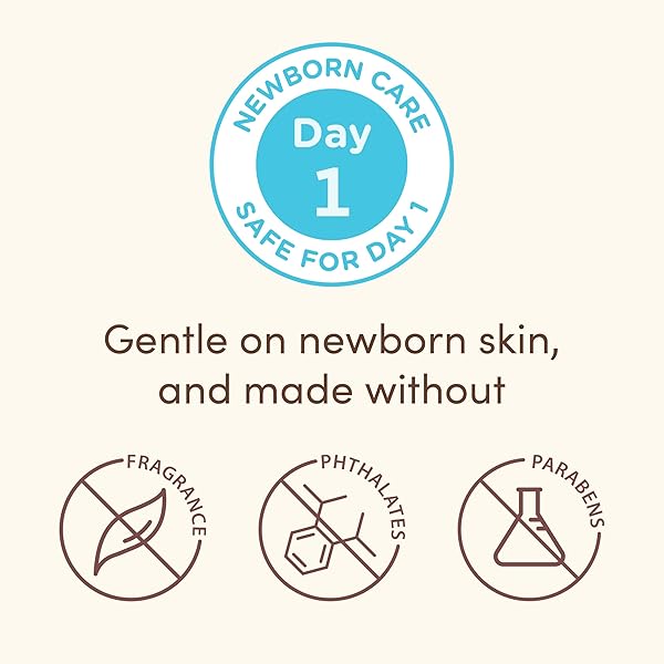 AVEENO BABY HEALTHY START NOURISHING NEWBORN BALM, HYPOALLERGENIC BABY SKIN BALM WITH PREBIOTIC OAT LEAVES A NOURISHING LAYER TO CARE FOR NEWBORN SKIN, FRAGRANCE-FREE, 5 OZ