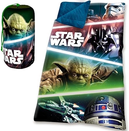 Saco dormir Star Wars personajes: Amazon.es: Juguetes y juegos