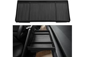 BASENOR Tesla Model Y Model 3 Center Console Behind Screen Storage Box, Dashboard Hidden Organizer Tray Sunglasses Holder for 2017-2023 Model 3 2020-2024 Model Y Refresh