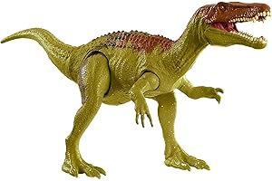 Mattel Jurassic World Camp Cretaceous Roar Attack Dinosaur Action Figure, Baryonyx Limbo Dino Toy with Strike Motion & Sounds