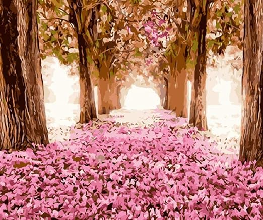 leafgame Paisaje del Árbol de Flores Puzzle 1000 Piezas para Adultos Relajarse Ensamblar Juego de Juguetes de Madera Regalo para Anciano: Amazon.es: Hogar