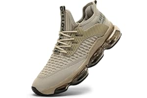 Kapsen Mens Running Shoes Air Cushion Tennis Walking Sneakers Casual Sport Gym Jogging