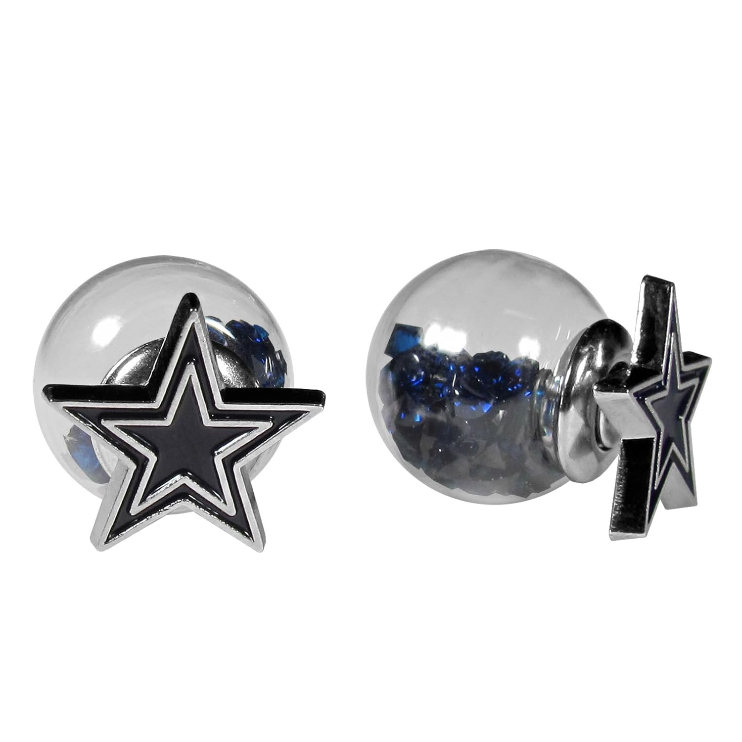 Siskiyou NFL Womens Front Back Earrings