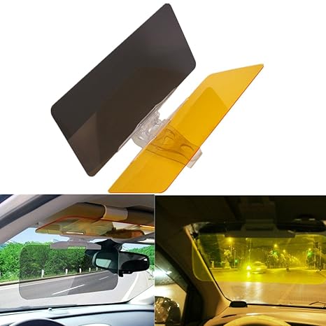 FEZZ Auto Sonnenschutz Sichtschutz Sonnenblende Frontscheibe Blendschutz für Tag und Nachtfahrten