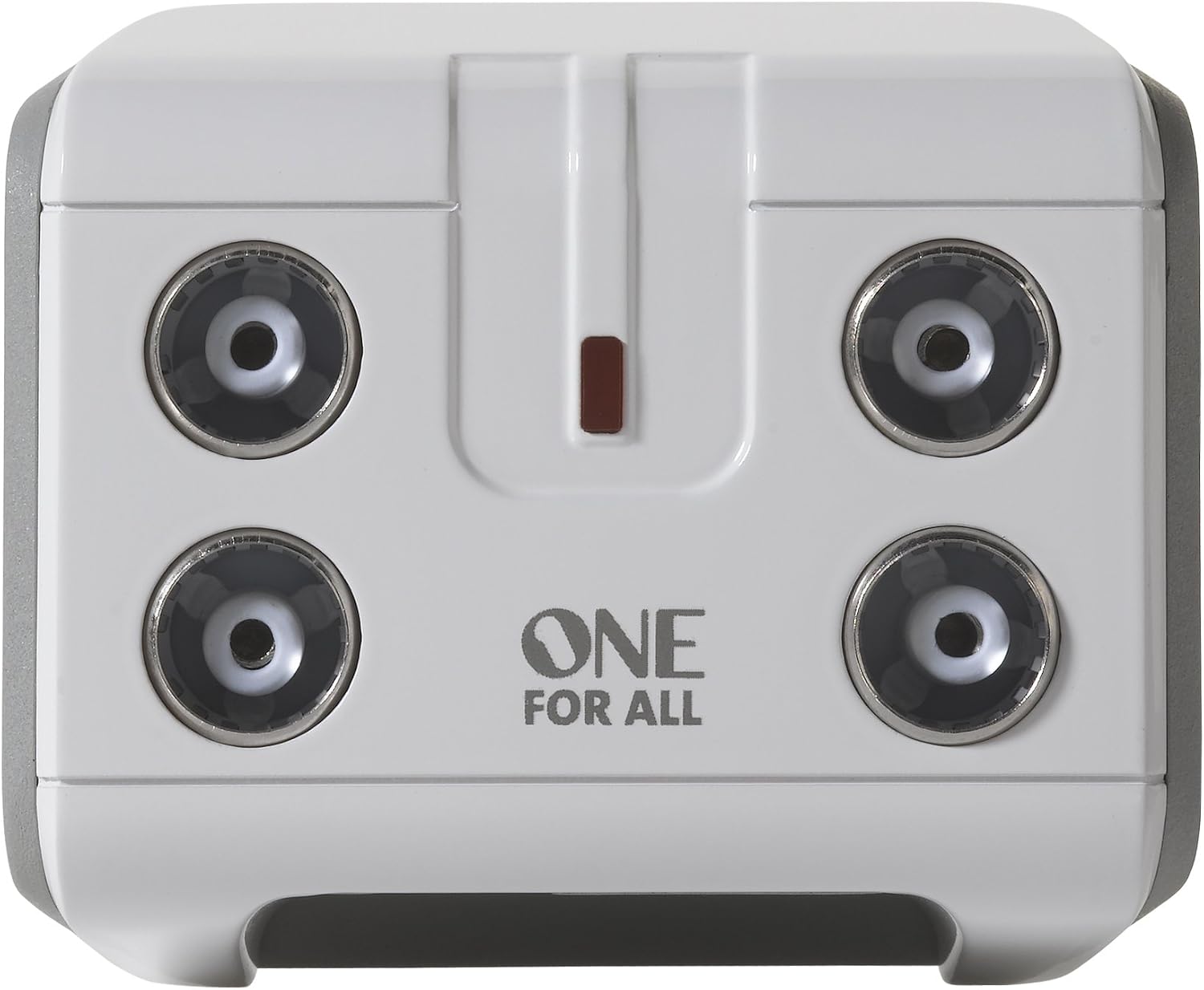 One For All Signal Booster/Splitter for TV - white & Coax Cable 25m RG6 White, Philex 27600FW25 Aerial & Satellite Cable Coaxial TV Cable - Image 4