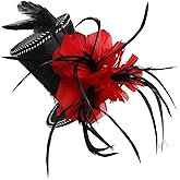 Beaupretty Mini Top Hat Headband Fascinator Hat Womens Hats Mini Hat Top Hat Tea Party Headwear Costume Hat for Women