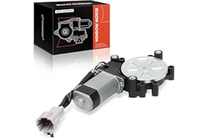 A-Premium Front Right Power Window Lift Motor Compatible with Infiniti QX56 2004-2013 & Nissan Armada 2005-2015, Titan 2004-2019, Pathfinder Armada, Titan XD, Passenger Side, with Anti-Clip Function