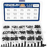 NINDEJIN Laptop Computer Screw Kit, M2 M2.5 M3 Countersunk Flat Head Phillips Mini Screws Set, Replacement Screw Electronic R