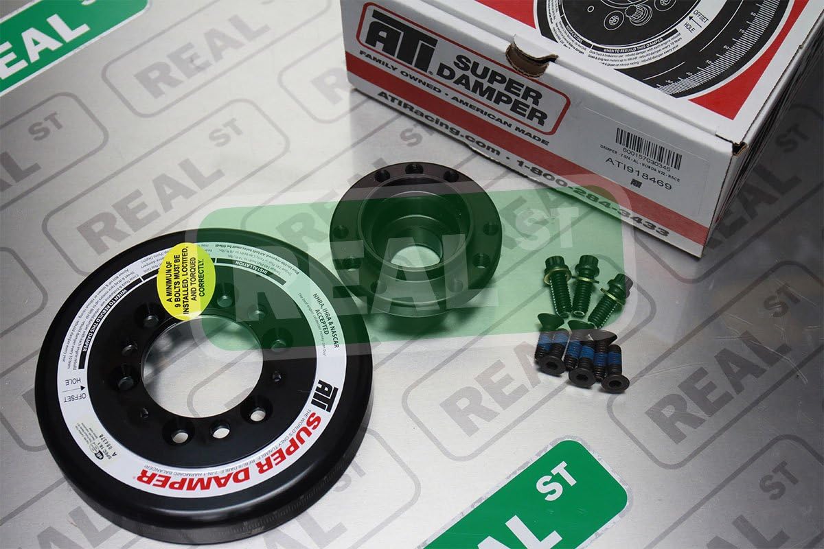 ATI Race Super Damper Crank Pulley H22A H23 Prelude 5.0lb 918469