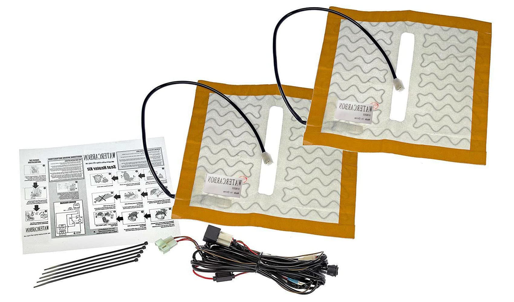 Photo 1 of Via JonAns Universal Vehicle Seat Comfort Kit Travel Cover Various Models Cushion Warmer in Winter for Cars Pickup Trucks 1 Packs Comfortable