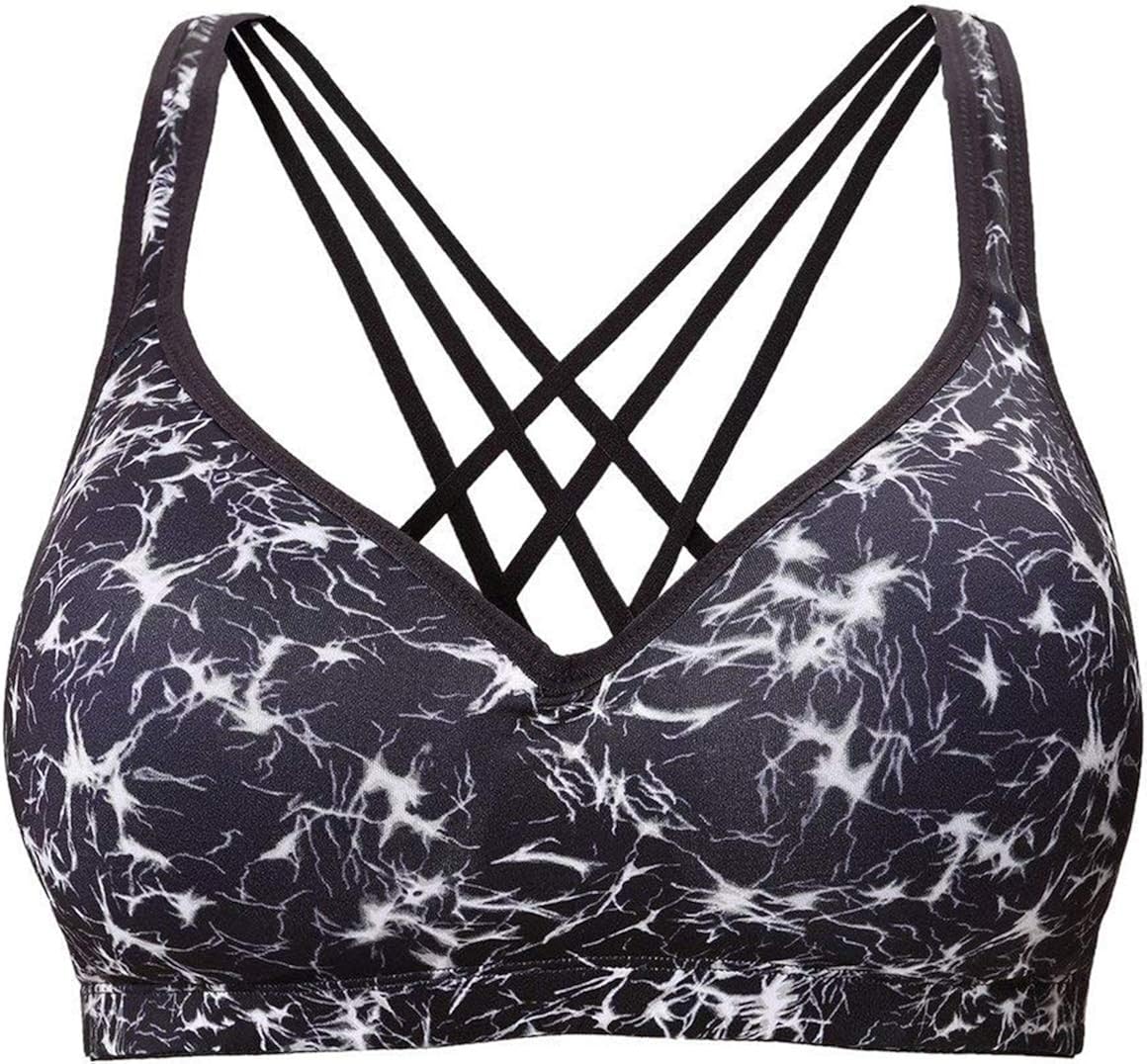 yoga tops with bra support