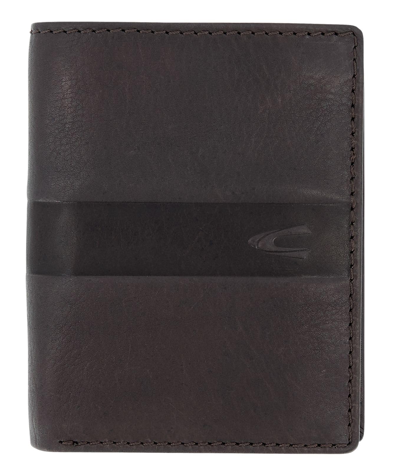 camel active, Mali Men's Portrait Format Wallet, Black, 10 x 2,5 x 13, Wallet (Denim Format)
