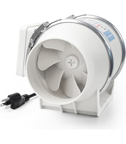 Ventilador De Conducto En Línea Ultrasilencioso 4/6, Refuerzo