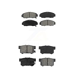 SIM Front Rear Semi-Metallic Brake Pads Kit