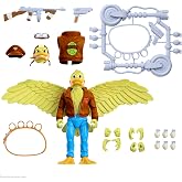Super7 ULTIMATES! Teenage Mutant Ninja Turtles Ace Duck - 7" TMNT Action Figure with Accessories Classic Cartoon Collectibles and Retro Toys