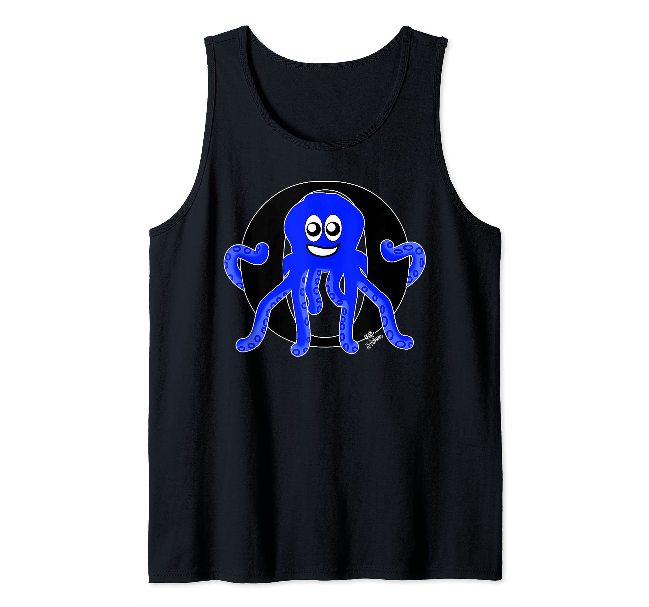 octopus outfit cute Alphabet Octopus Tank Top