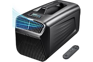 OUTOHOME Portable Tent Air Conditioner for Camping Outdoor Use,5200BTU Cooling Capacity and 400W Consumption,Small AC for Cam