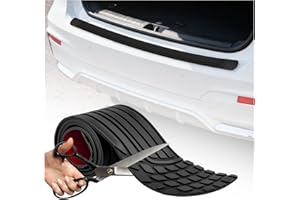 2026 New Cuttable Rear Bumper Protector for Cars,Anti-Scratch Non-Slip Rear Bumper Guard,Universal Adhesive-Type Cars Rears B