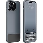 Clicks Keyboard for iPhone 14 Pro – Keyboard Case for Premium Typing Experience – Faster, Accurate Typing, Charge as Normal – London Sky