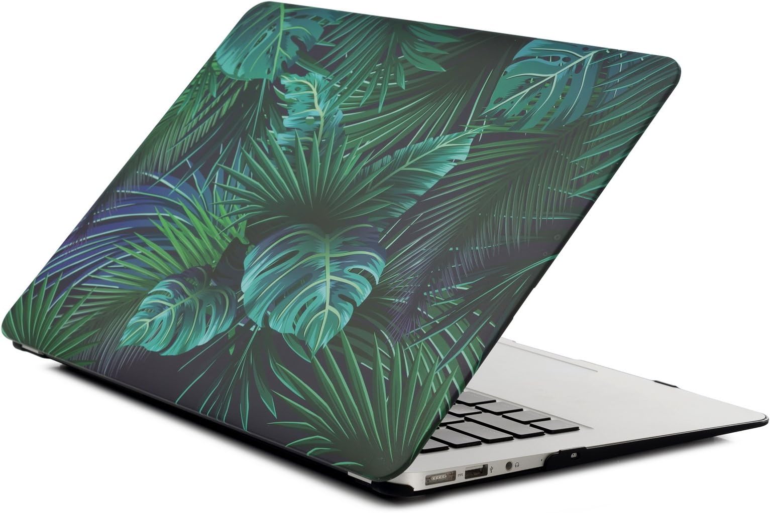 AUSMIX MacBook Pro Retina 13 Inch Case, [Herbaceous Plant Series] Matte Finish Protective Cover Snap on Easily ONLY for Mac Pro 13 with Retina Display (Models: A1425 & 1502) - 01 Jasper Leaf