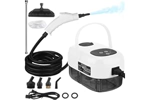 CKductpro Handheld Steamshot Cleaner with Smart Touch Screen,High Pressure Steamer for Cleaning,1100ML Water Tank, Handheld Steam Cleaner for Home, Car, Shower, Kitchen, Bathroom