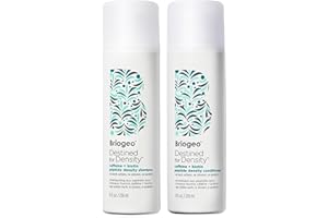 Briogeo Destined For Density Caffeine + Biotin Peptide Density Shampoo and Conditioner Set, Increases Hair Thickness and Volume for Fine or Thinning Hair, Vegan, Cruelty-Free, 2 x 8 fl oz