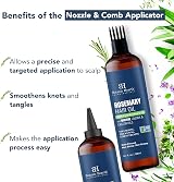 Botanic Hearth Rosemary Hair Oil 6.7 fl oz Duo Pack Scalp Treatment view 3