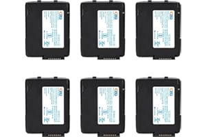 CBQ BT-000318 Battery for Zebra TC77 TC70 TC72 TC75 TC70X TC75X TC720L TC75EK TC75AH TC75GK TC700H TC700K TC77HL,82-171249-01 82-171249-02 BTRY-TC7X-46MA2 Barcode Scanner Replacement Battery (6pcs)