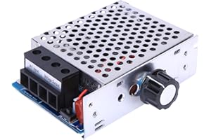 DPOFIRS AC 110V 230V 10000W Voltage Regulator, Electronic Thyristor Voltage Regulator, SCR Voltage Regulator Dimmer, Motor Speed Controller