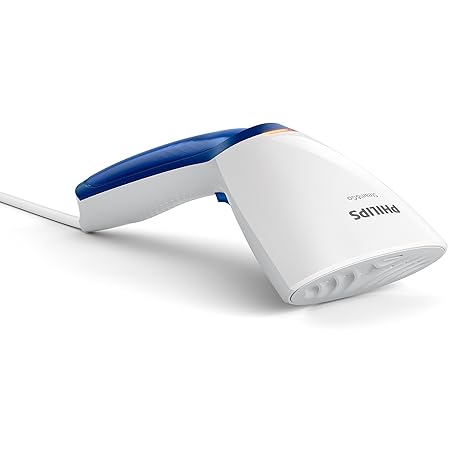 Philips GC351/20 Steam & Go Dampfbürste (1000 Watt, Bürstenaufsatz) weiß