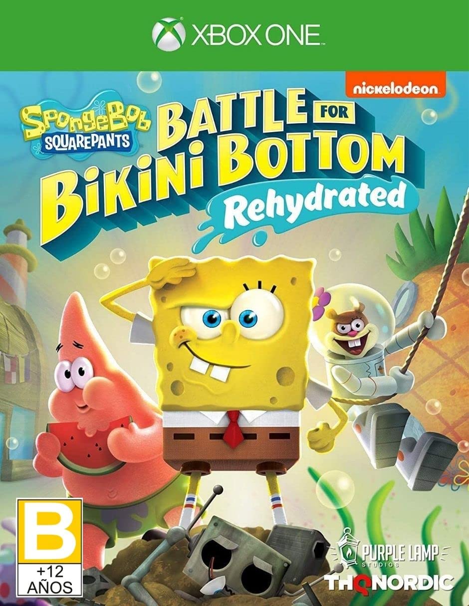 Spongebob Squarepants: Battle for Bikini Bottom - Rehydrated - Xbox One Spongebob Squarepants: Battle for Bikini Bottom - Rehydrated - Xbox One Xbox One PlayStation 4 Nintendo Switch PC PC Online Game Code