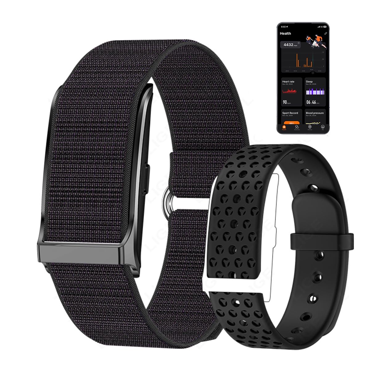 Photo 1 of YOOULIT Health Fitness Tracker, Smart Bracelet for Men Women