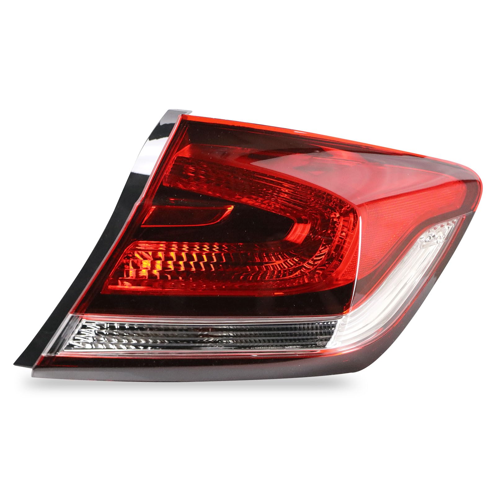 Photo 1 of Lathsy Tail Light Compatible With 2013 2014 2015 Honda Civic 4 Door Outer Right Passenger Side Taillight Replace 33500TR0A51