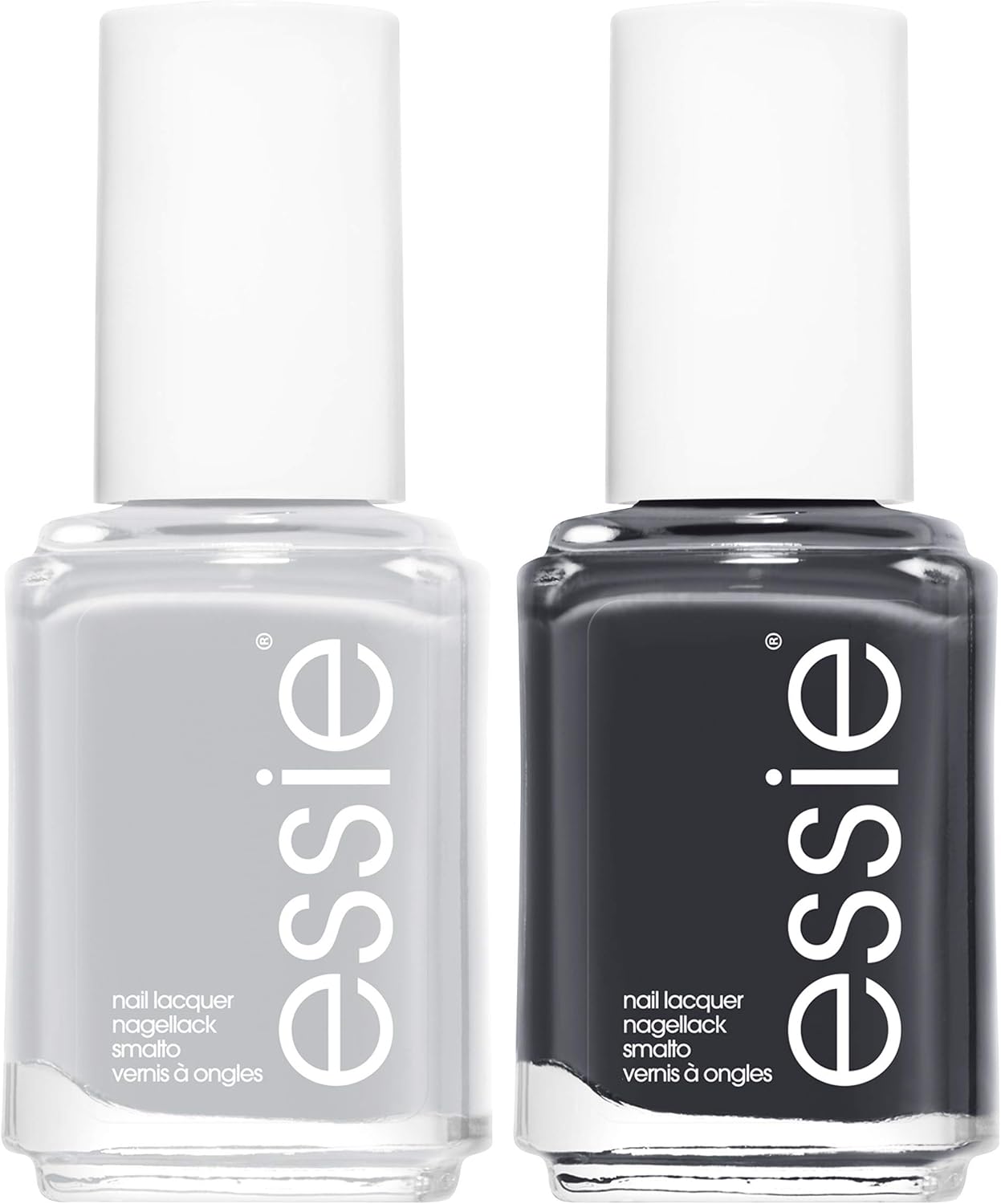essie Press Pause Greys Nail Polish Duo Kit, 686 on mute/683 press pause, 2 x 13.5 ml - Image 3