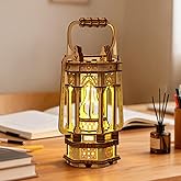 Foyucool 3D Wooden Puzzle for Adults, DIY Lantern Model Kit, Creative Assembly Model Building Kits to Build for Adults and Teens, DIY Assembly Puzzle, Woodcraft Kit for Christmas Day