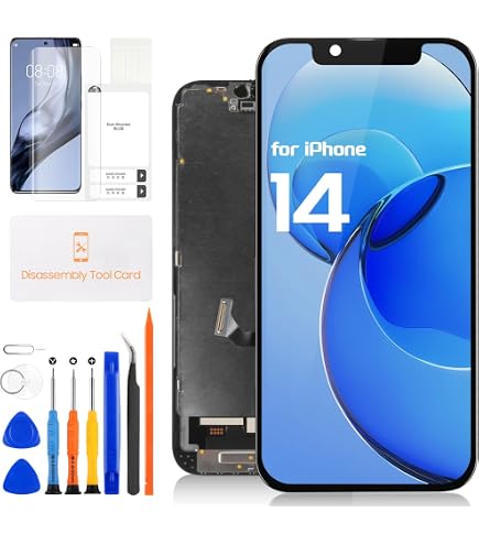 ZTOOYO Kit de substituição de tela para iPhone 14 para iPhone 14