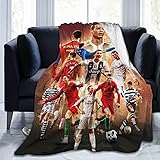 PGAEVG Soccer Throw Blanket,Gift Blanket for