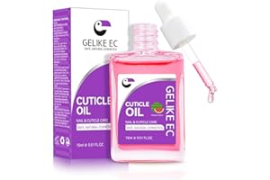 Nail Cuticle Oil for Moisturize and Repair - Gelike EC Easy and Quick Absorb Cuticles Care Treatment - Natural Watermelon Smells for Women and Men Dry Damaged Thin Nails
