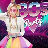 Ronilp 80s Fancy Dress Kit Rainbow Tutu Leg Warmers Necklace Glasses view 3