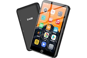 80GB MP3 Player with Bluetooth and WiFi, ZAQE 4" HD Full Touch Screen MP3 Player with Spotify, 鶹 Music,YouTube,Libby,And