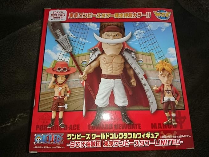 Amazon ワンピース コレクタブルフィギュア 白ひげ海賊団東京ワンピースタワーlimited 白びけ エース マルコ 数5 フィギュア ドール 通販